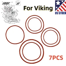 7PCS O-rings For Viking Cooktops Burner Base Ring Kit PB070062 /25-000-004-33