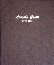 Dansco Album For US Lincoln Cent Coins 1909-1958 S D Set Collection 7103 New