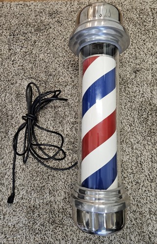 Vintage Original William Marvy No. 77 Barber Pole