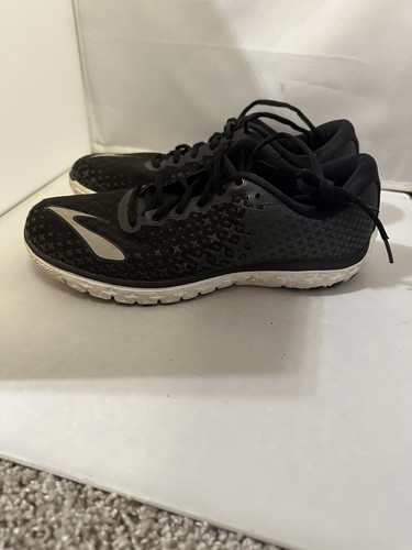 Brooks Pure Flow 5 Running Shoes Sneakers Black/White 1202071B028 Women's 10 - Picture 3 of 6