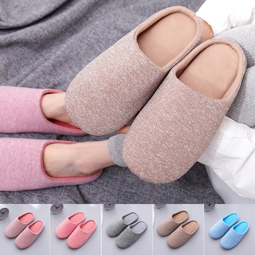 Inverno Pantofole Donna 36 ~45 Comodo Casa Felpa Scarpe da Infilare Morbido  | eBay