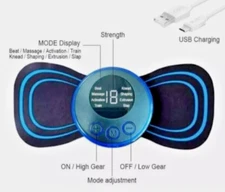 Muscle Massage Pain Relief Easy Electric Relax Lightweight Portable USB Charging