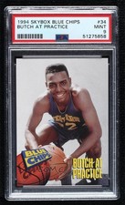 1994 SkyBox Blue Chips Anfernee Hardaway Butch McRae at Practice PSA 9 MINT 6ns