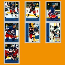 Winnipeg Jets Lot 7 Hockey Cards Pinnacle Alexei Zhamnov NM Hockey NHL