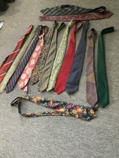 14 Designer Silk Ties from Italy, England and the US