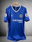 Chelsea 16-17 Home Jersey - Premier League Champions Season - Eden Hazard #10