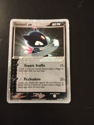 Sneasel Ex EX Set Rubin & Saphir 103/109 HOLO Pokemon Karten DEU