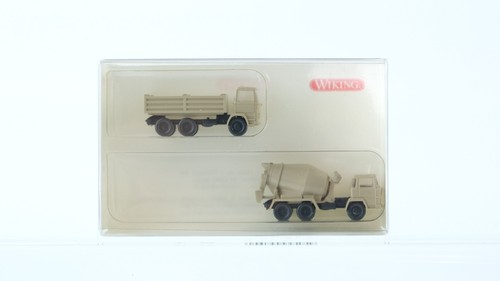 Wiking N 9450521 hormigonera y volquete de plataforma beige | Zustand: Gebraucht