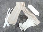 1880 1900 Gendarmerie Lot Faux Col Echarpe Gants Entraves Cadenas Gendarme