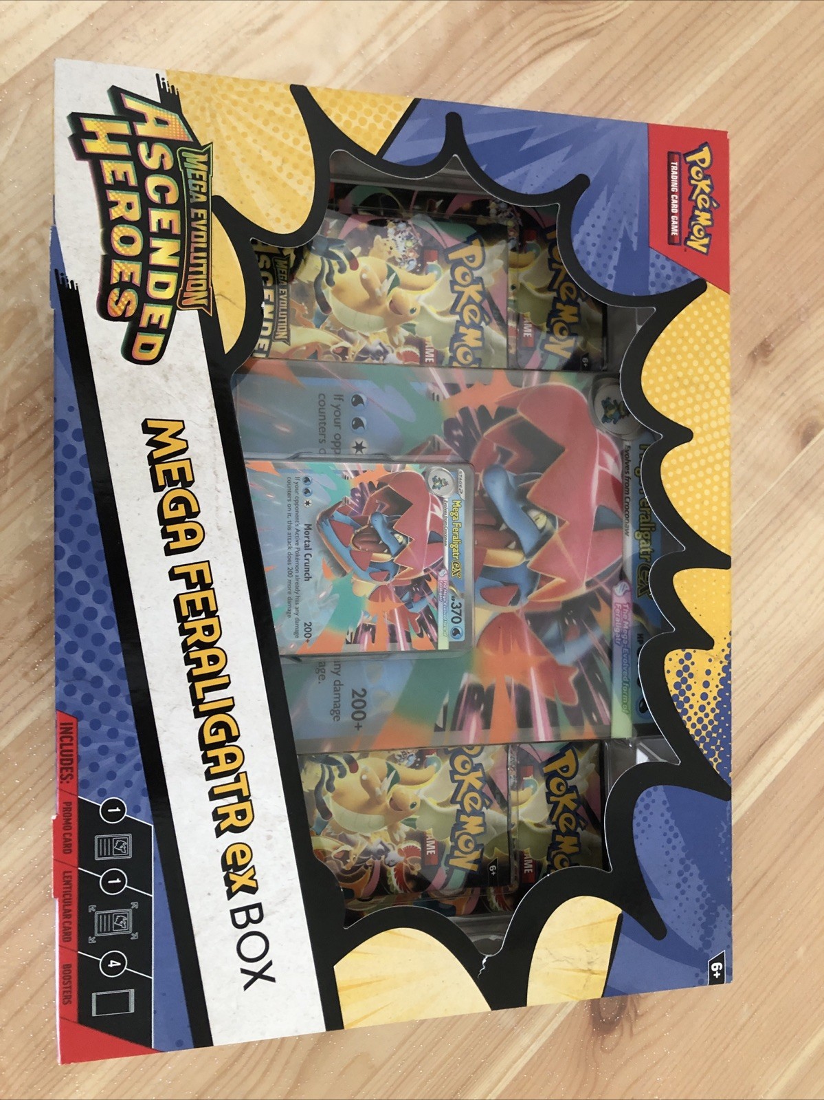 Ascended Heroes Mega Feraligatr Ex Box 