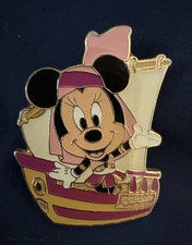 Disney Exclusive Minnie Mouse Pirate Pin Tokyo Disneyland Single