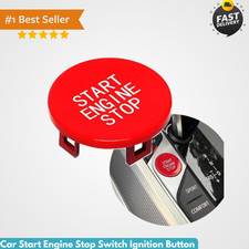 Red Car Start Engine Stop Ignition Button Replacement For Bmw 1 2 3 4 8 X5 X6 X7 Red Car Start Engine Stop Ignition Button Replacement For Bmw 1 2 3 4 8 X5 X6 X7