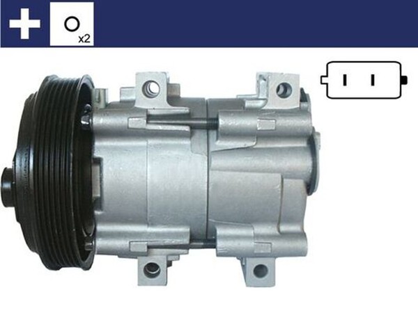 Mahle Kompressor Klimaanlage ACP 843 000S FüR Ford Mondeo BNP GBP 12V 1 Turnier-image
