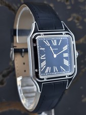 Cartier Santos Dumont Large WSSA0046 Black Lacquer RARE 2025 NEW 11