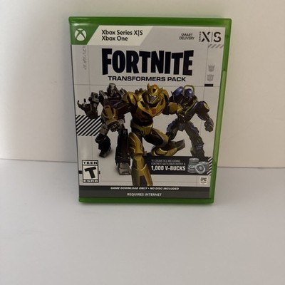 Fortnite Transformers Pack Xbox Series X S Game Case & Art Only No code FREE S&H