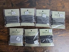 Hildie & Jo Elastic Cord Lot Of 7 - 3 yrd Packs. Different Colors. See Pictures 