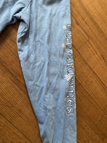 Vineyard Vines Boys Blue Watercolor Nutcracker Whale Long Sleeve Size Small 8/10 - Picture 4 of 6