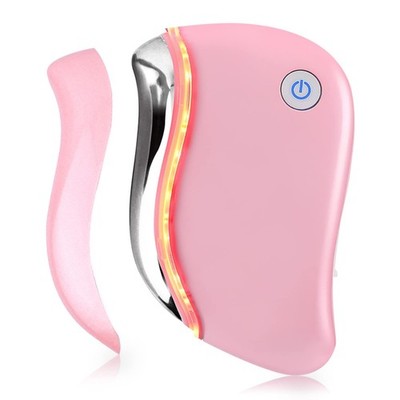 Aikertec Heat Electric Gua Sha Tool, 4-in-1 Multi-Function Anti-Aging Face... 
