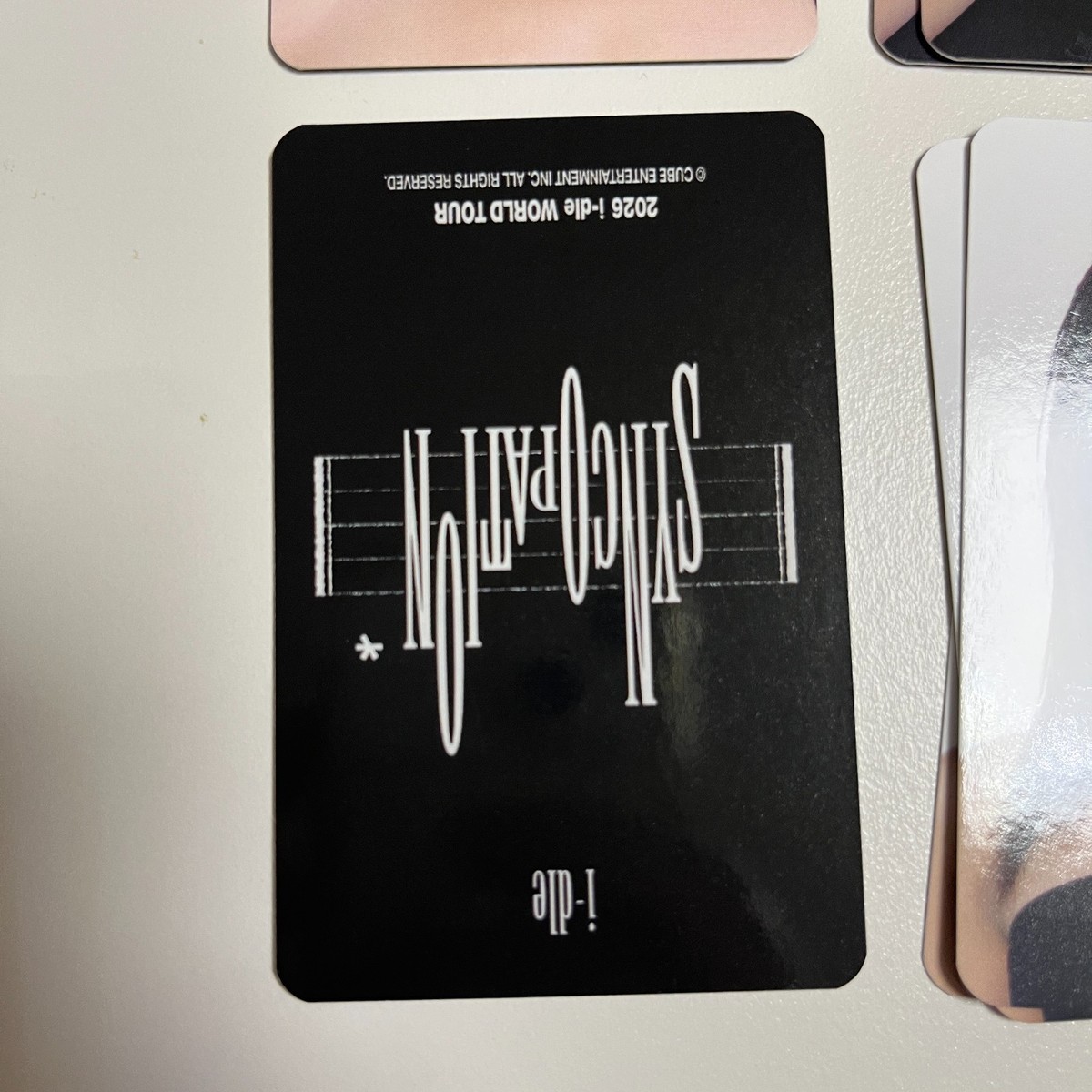 Minnie i-dle 4 Photocard 2026 i-dle WORLD TOUR [Syncopation] IN