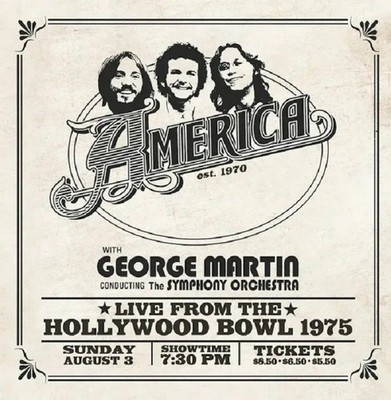 America Live from the Hollywood Bowl 1975 (CD) Album