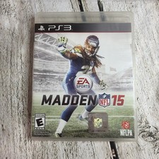 Madden NFL 15 Sony PlayStation 3 PS3 - Complete In Box