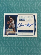 2019-20 National Treasures Of The Hall Elvin Hayes Bullets HOF AUTO /99