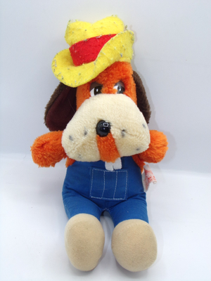 Chuck E Cheese Pizza Time Theatre Jasper T. Jowls Plush Dog