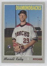 2019 Topps Heritage High Number Merrill Kelly #594 0v7