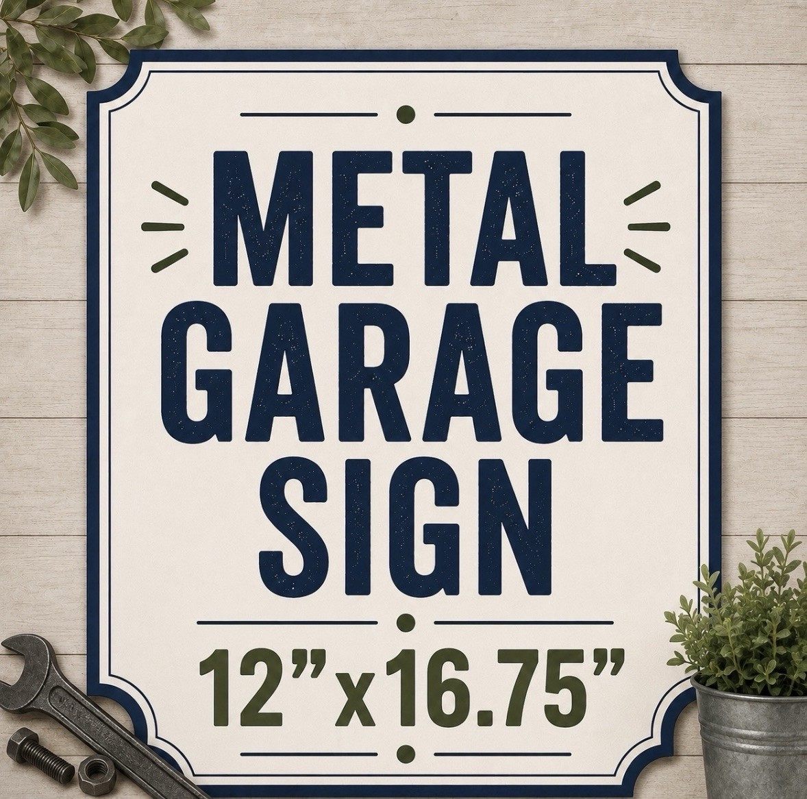 Buy Sign Blue Pontiac Metal Garage Advertising Sign Blue White Red Pontiac Sign | eBay