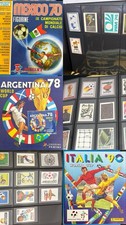 1970-2022 Panini World Cup Complete Collection of Loose Stickers FULL SETS X 14