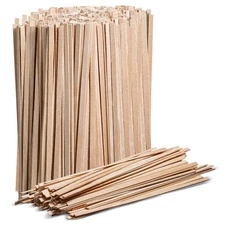 Wooden Coffee Stirrers, 1000 Pack of Disposable Stir Sticks, 5.5-Inch Wood Stir