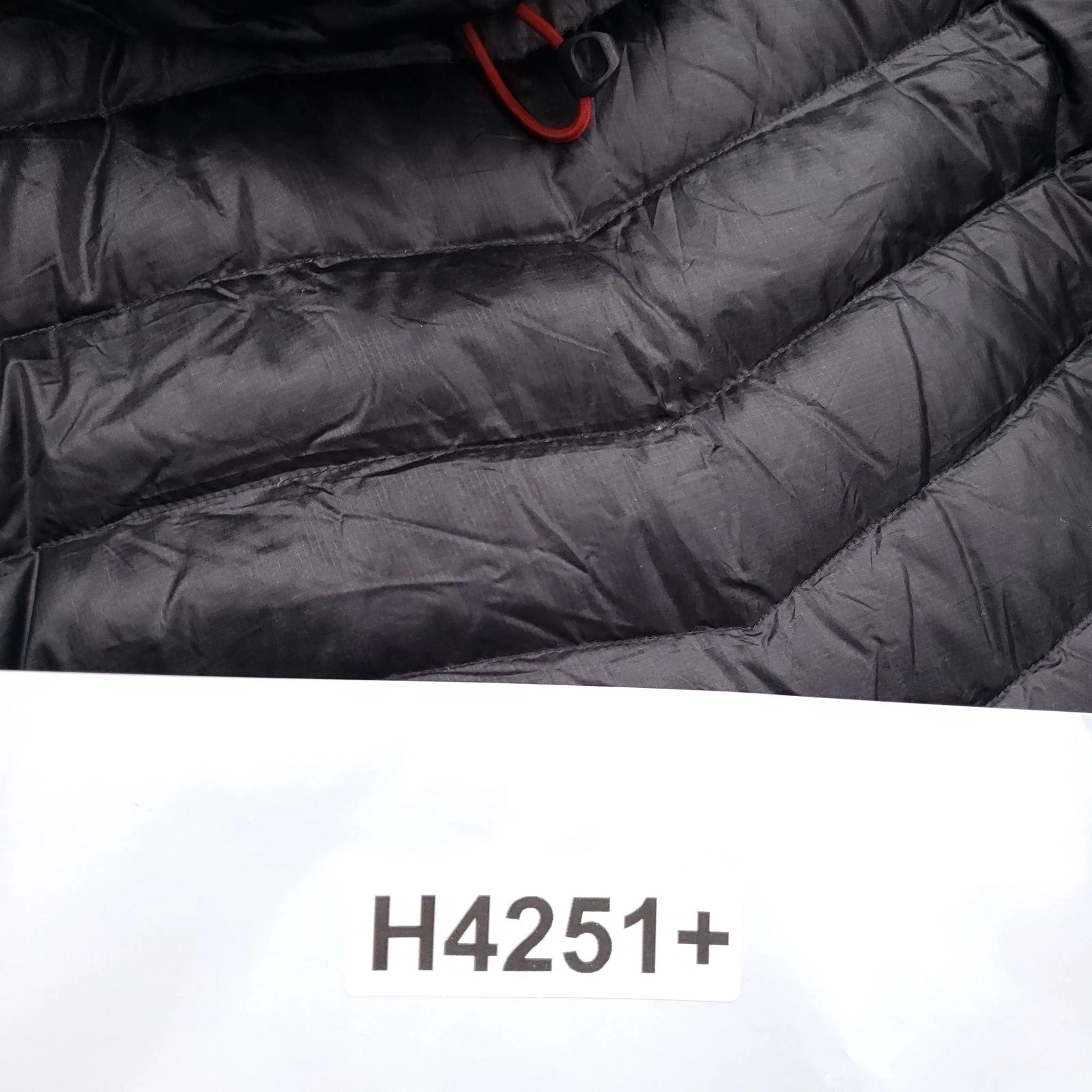 Berghaus Extrem Mens M Medium Down Puffer Hooded Jacket Full Zip Black Quilted - product detail image 10