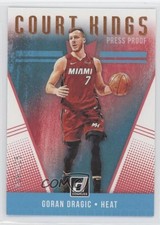 2018 Panini Donruss Court Kings Press Proof Orange 19/125 Goran Dragic #24 d4v