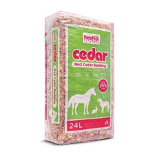 Red Cedar Pet Bedding for Dogs and Horses, 24L