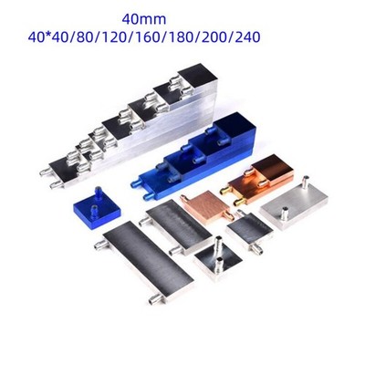 Aluminium Water Block Cooling Radiator Heat Sink Fluid Heat CPU Flux Workshop