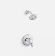 KOHLER TS27392-4G-CP Simplice 1-Handle Shower Faucet Trim in Polished Chrome