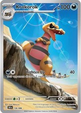 KROKOROK 136/086 BLACK BOLT POKEMON (ILLUSTRATION RARE, NM) on eBay