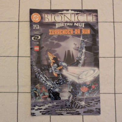 Bionicle comic book issue 19 DC 2004 Lego Technic 