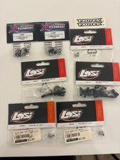 Losi Mini 8ight NEW Parts Lot - Pinions, Wing Mount, ATOMIC Shock Caps, and Kits
