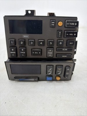 1989 GMC Sierra K1500 RADIO AUDIO CONTROL PANEL HEAD UNIT HVAC Control