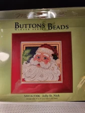 Mill Hill Kit - MH14-5306 Jolly St. Nick