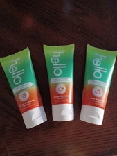 3x Hello Mermaid Orange Dreamsicle Kids Fluoride Toothpaste