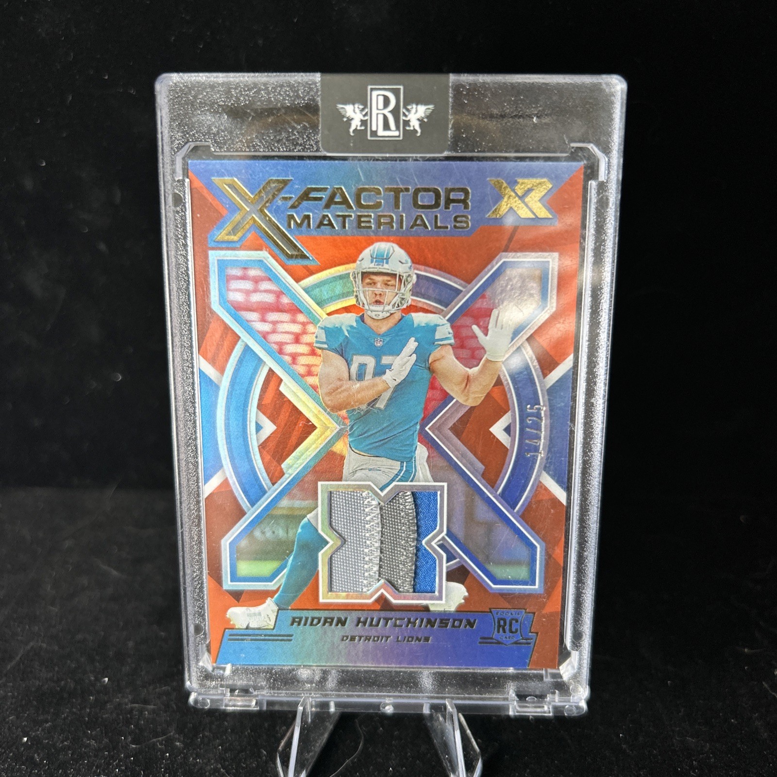 Aidan Hutchinson Panini XR X-Factor Materials #XFMAH Orange