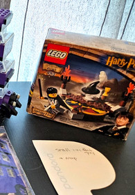 Lego LOT Harry Potter 4714 Gringotts Complete, Knight Bus, Sorting Hat 4701