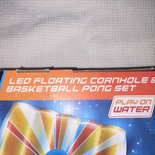 Cipton LED Floating Cornhole Basketball Pong Pool Game Set, CPPG804LED