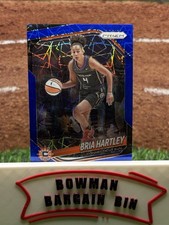 2025 Panini Prizm WNBA - Blue Velocity Prizm #86  Bria Hartley Con. Sun