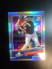 Luis Robert 2020 Donruss Optic The Rookies R-9 Silver Holo Prizm RC SP White Sox