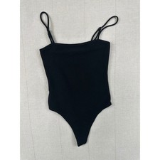 Show Me Your Mumu  Amabella Bodysuit Black  Women's Small