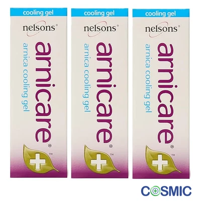 3 X Nelsons Arnicare Cooling Gel 30g