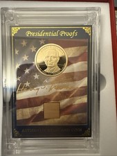 2025 Word From The Potus Authentic Relic And Coin, Harry S. Truman Numbered61/76
